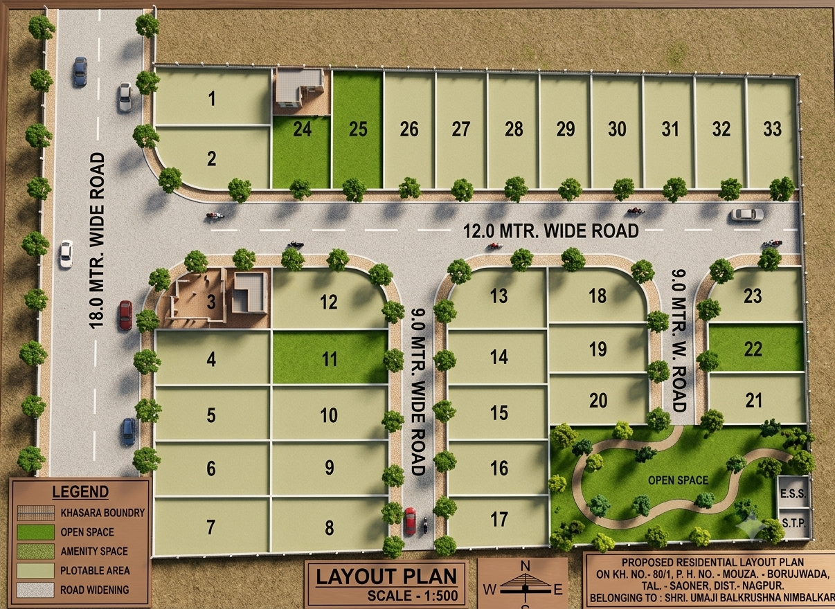 Residential Layout Bhusari
